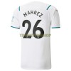 Original Fußballtrikot Manchester City Riyad Mahrez 26 Auswärtstrikot 2021-22 Für Herren